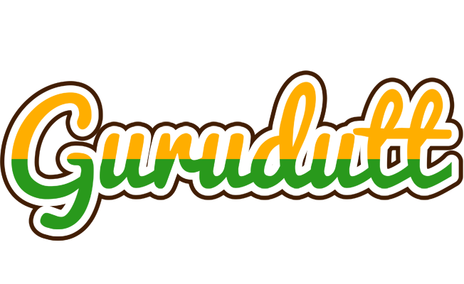 Gurudutt banana logo