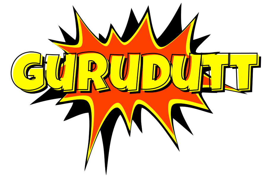 Gurudutt bazinga logo