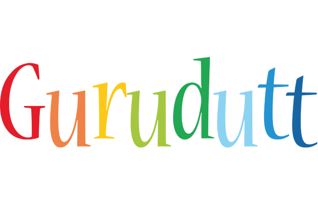 Gurudutt birthday logo