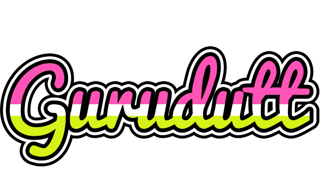 Gurudutt candies logo