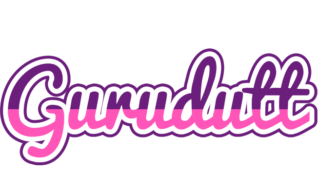 Gurudutt cheerful logo