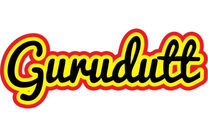 Gurudutt flaming logo