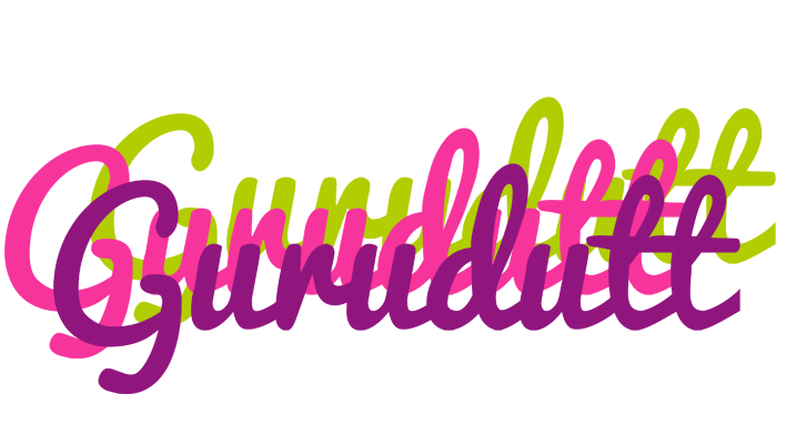Gurudutt flowers logo