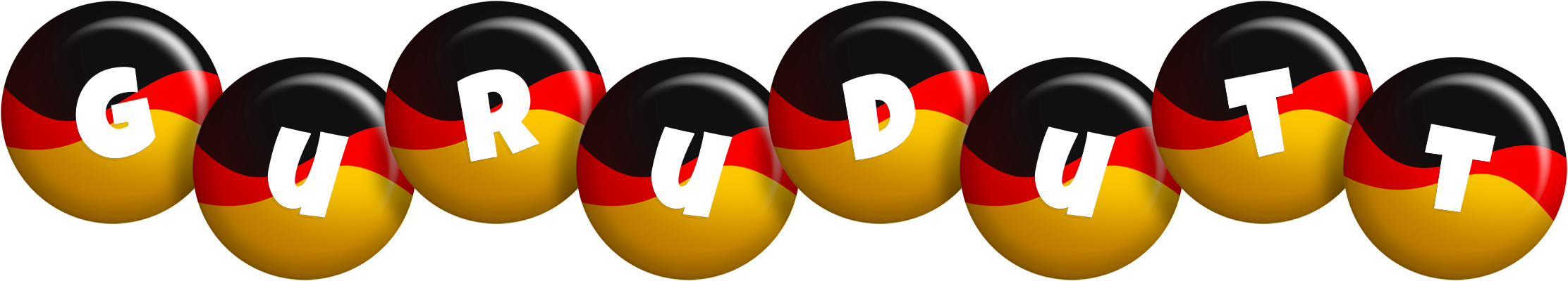 Gurudutt german logo