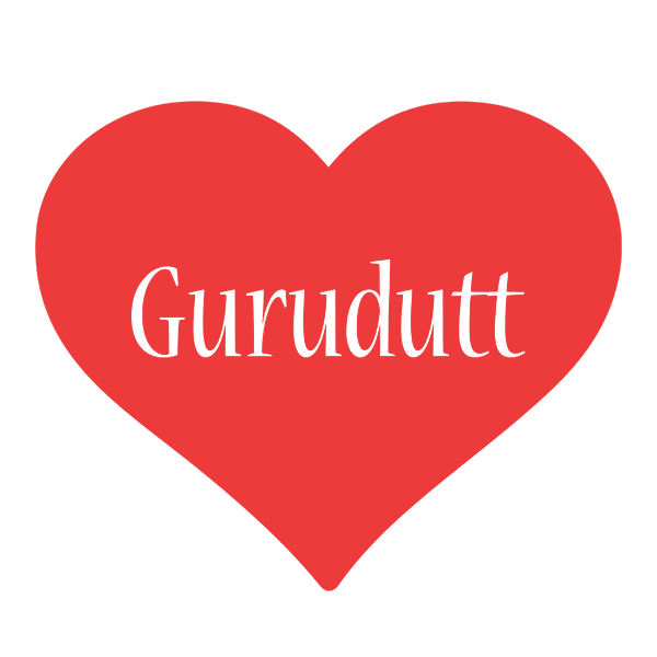 Gurudutt love logo