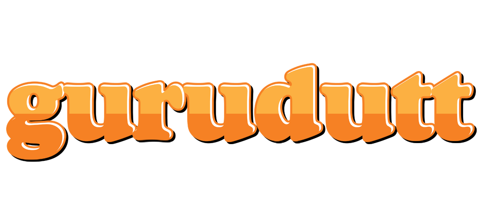 Gurudutt orange logo