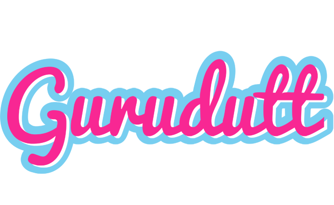 Gurudutt popstar logo