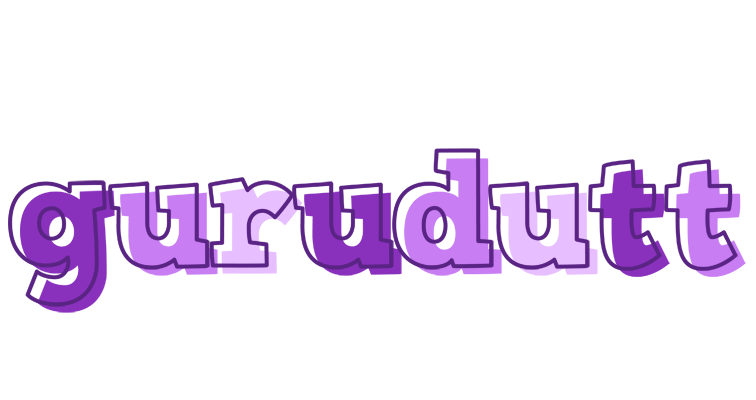 Gurudutt sensual logo