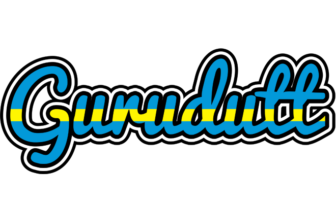 Gurudutt sweden logo