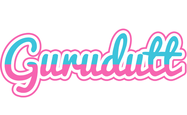 Gurudutt woman logo