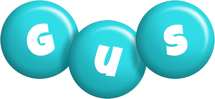 Gus candy-azur logo