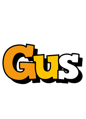 Gus cartoon logo