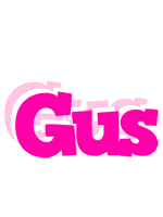 Gus dancing logo