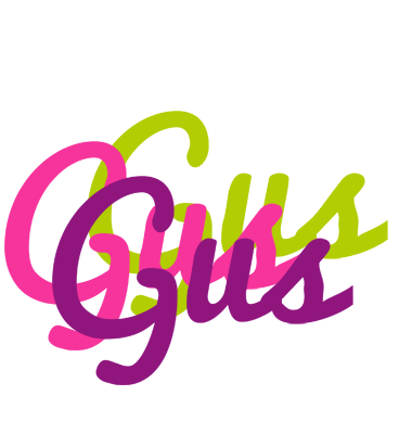 Gus flowers logo