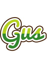 Gus golfing logo