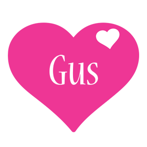 Gus love-heart logo