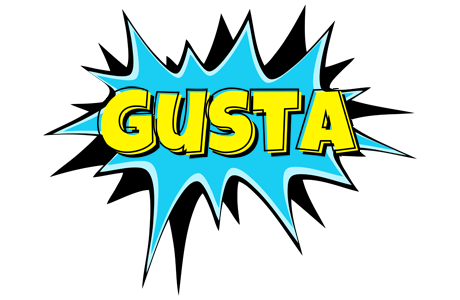 Gusta amazing logo