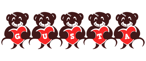 Gusta bear logo