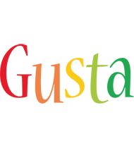 Gusta birthday logo