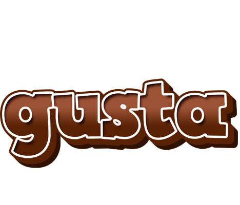 Gusta brownie logo