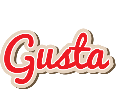 Gusta chocolate logo