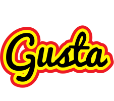 Gusta flaming logo