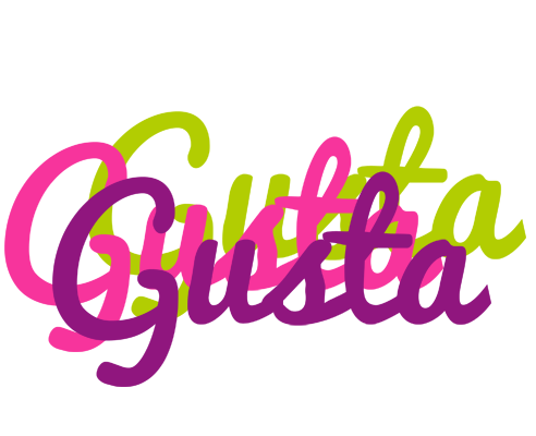 Gusta flowers logo