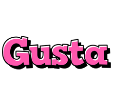 Gusta girlish logo