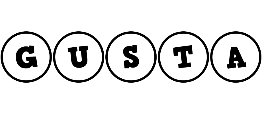 Gusta handy logo