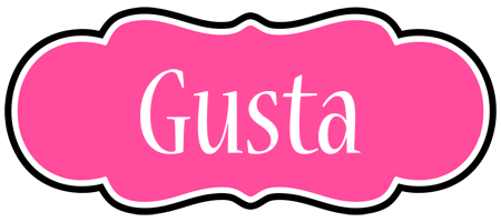 Gusta invitation logo