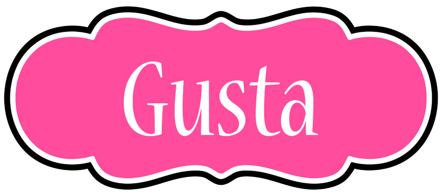 Gusta invitation logo