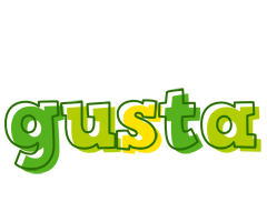 Gusta juice logo