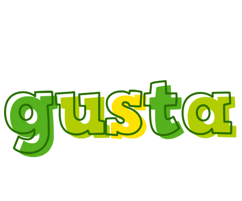 Gusta juice logo