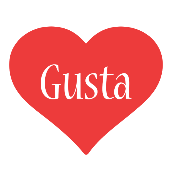 Gusta love logo