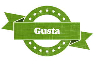 Gusta natural logo