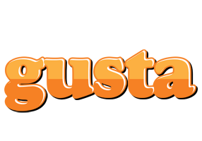 Gusta orange logo