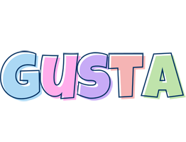 Gusta pastel logo