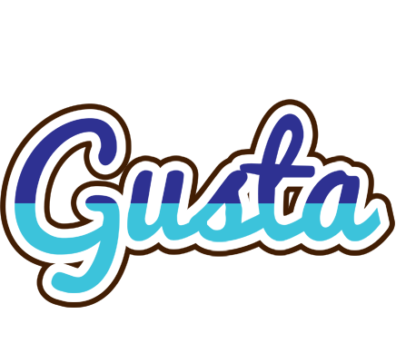 Gusta raining logo
