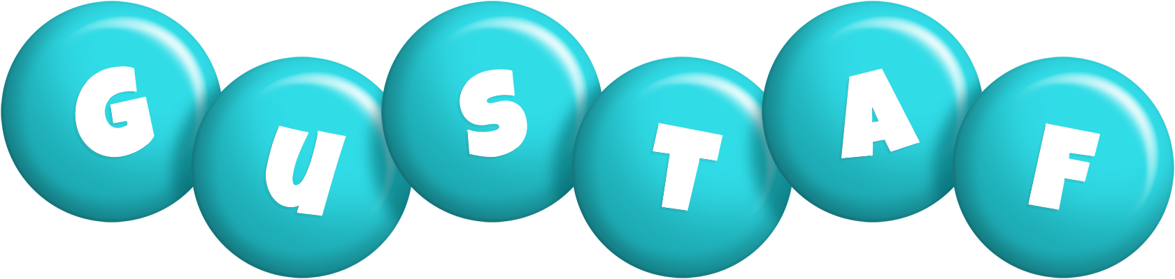 Gustaf candy-azur logo