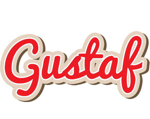 Gustaf chocolate logo