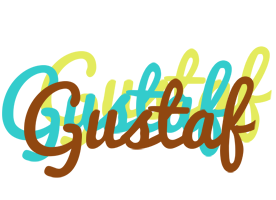 Gustaf cupcake logo