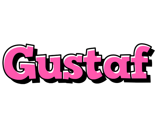 Gustaf girlish logo