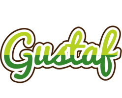 Gustaf golfing logo