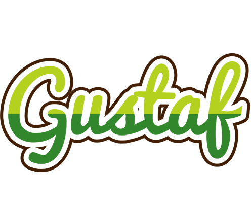 Gustaf golfing logo