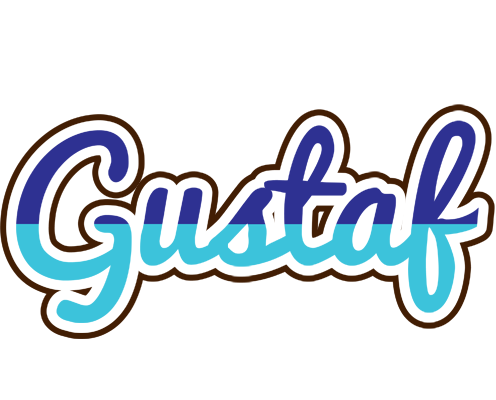Gustaf raining logo