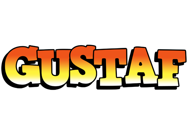 Gustaf sunset logo