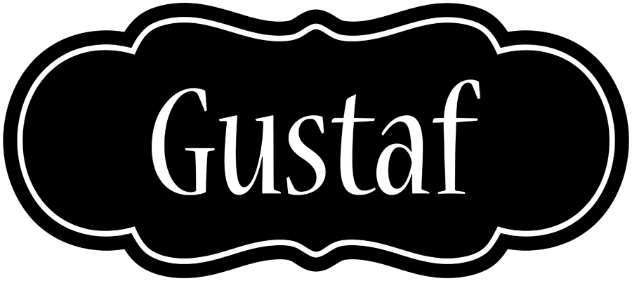 Gustaf welcome logo