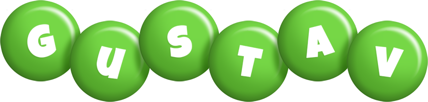 Gustav candy-green logo