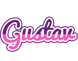 Gustav cheerful logo