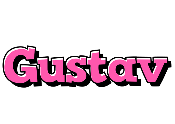 Gustav girlish logo